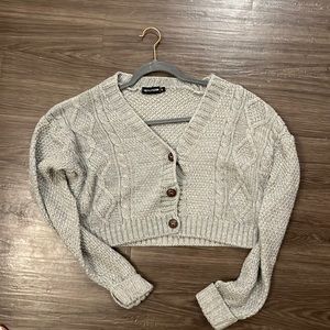 Oversized Grey Sweater